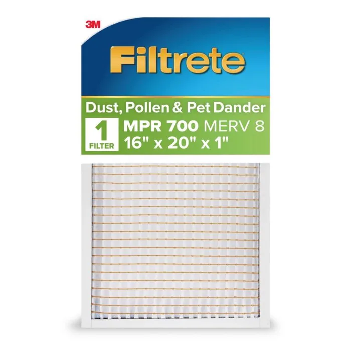 Filtrete 16 in. W X 20 in. H X 1 in. Polypropylene 700 MPR Pleated Air Filter 1 pk (Pack of 4)