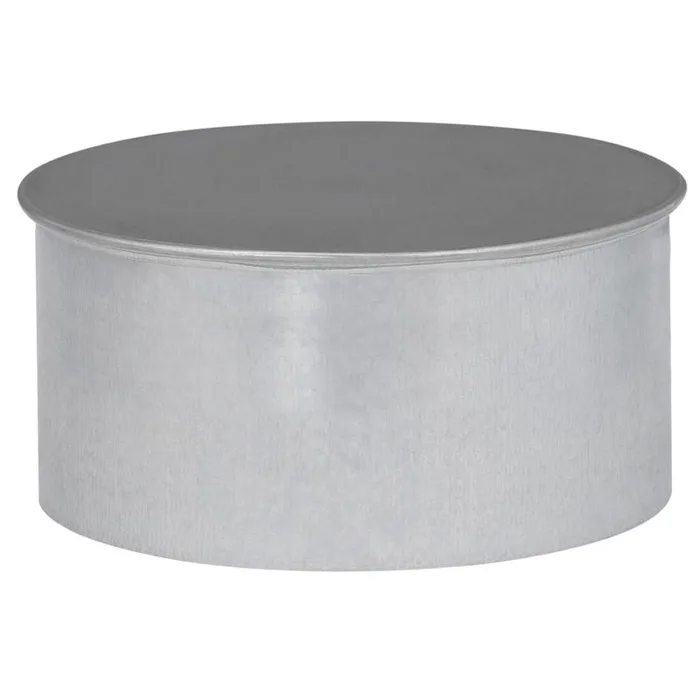 Imperial 4 in. D Galvanized Steel Pipe End Cap
