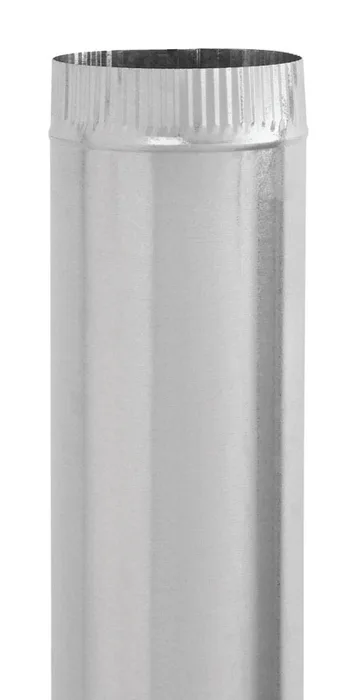 Imperial 6 in. D X 12 in. L Galvanized Steel Furnace Pipe (Pack of 10)