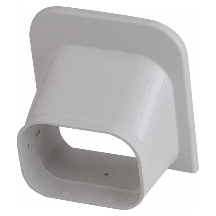 Slimduct Line Set Covers 5.38 in. W X 5.38 in. H White (Pack of 10)