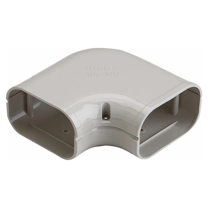 Slimduct Line Set Covers 6 in. W X 6 in. H Ivory (Pack of 10)