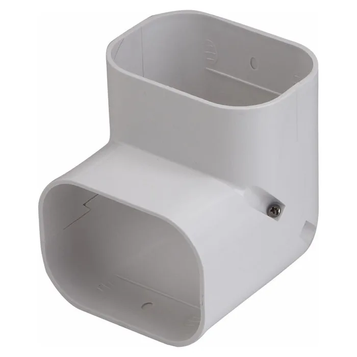 Slimduct Line Set Covers 4.63 in. W X 4.63 in. H White (Pack of 10)