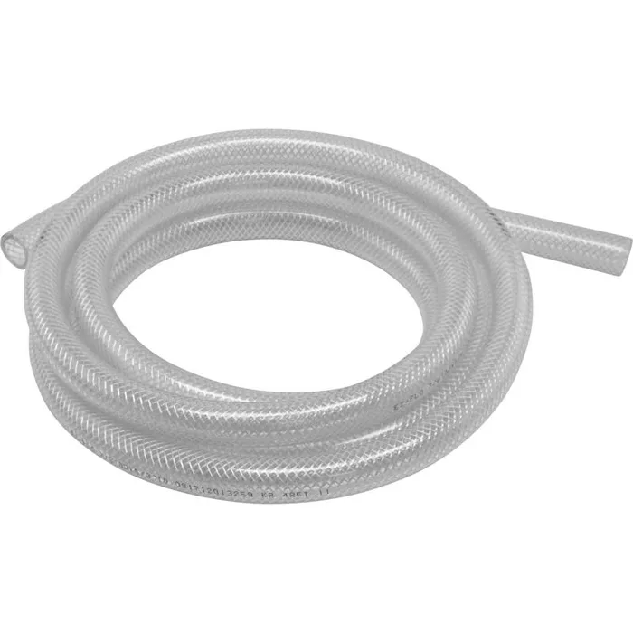 EZ FLO 1/4 in. D X 1/2 in. D X 20 ft L PVC Braided Tubing