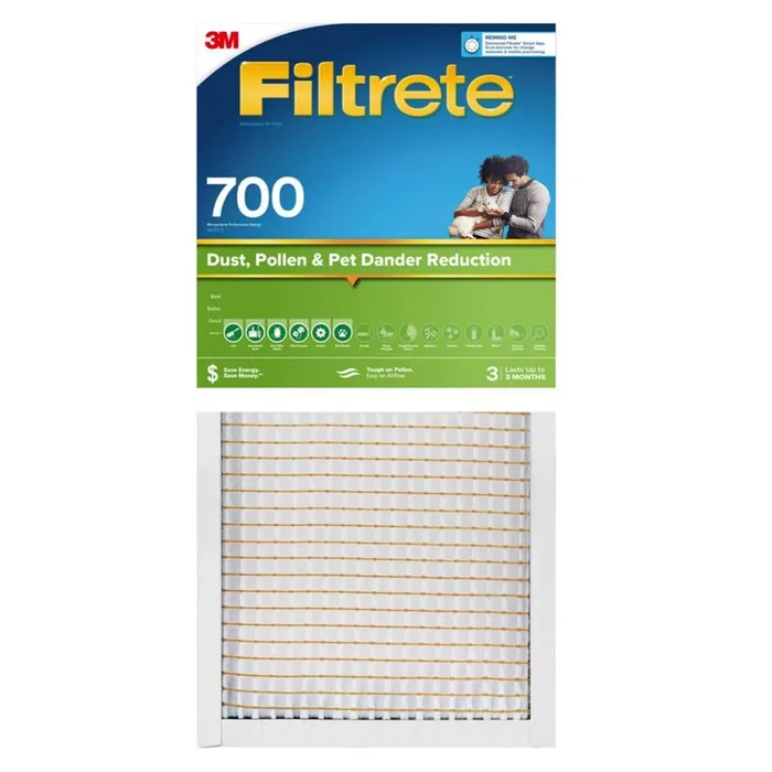 Filtrete 14 in. W X 18 in. H X 1 in. Polypropylene 700 MPR Pleated Air Filter 1 pk (Pack of 4)