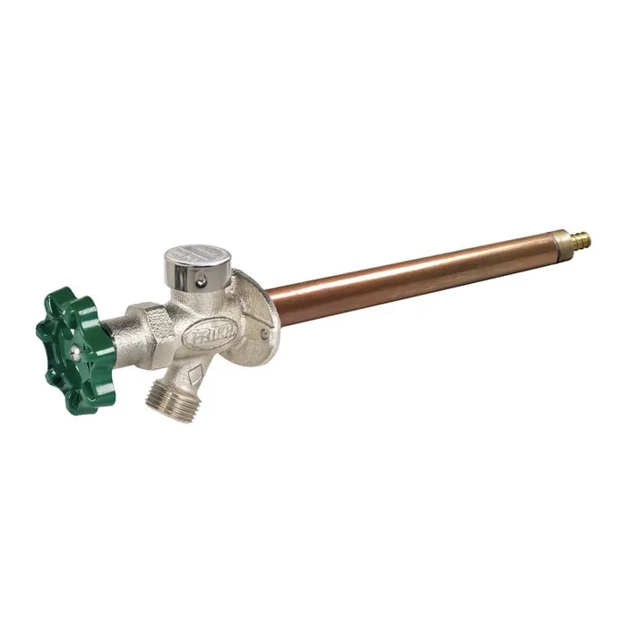 Prier 1/2 in. Crimp PEX in. Anti-Siphon Brass Freezeless Wall Hydrant