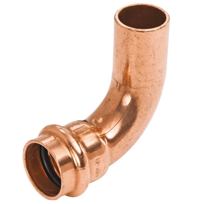 NIBCO 1-1/2 in. FTG X 1-1/2 in. D Press Wrought Copper 90 Degree Elbow 1 pk