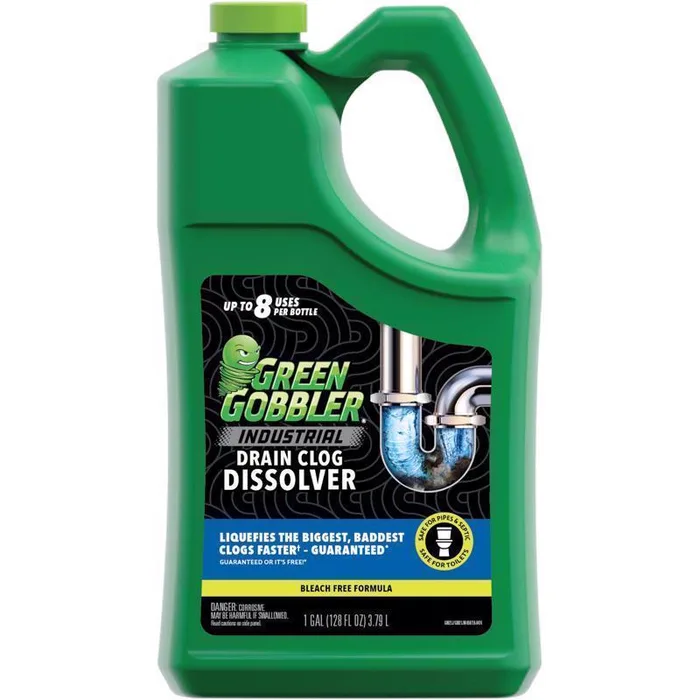 Green Gobbler Liquid Drain Clog Remover 1 gal (Pack of 4)