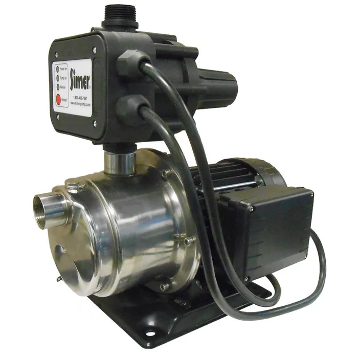 Simer 3/4 HP 1440 gph Stainless Steel Booster Pump