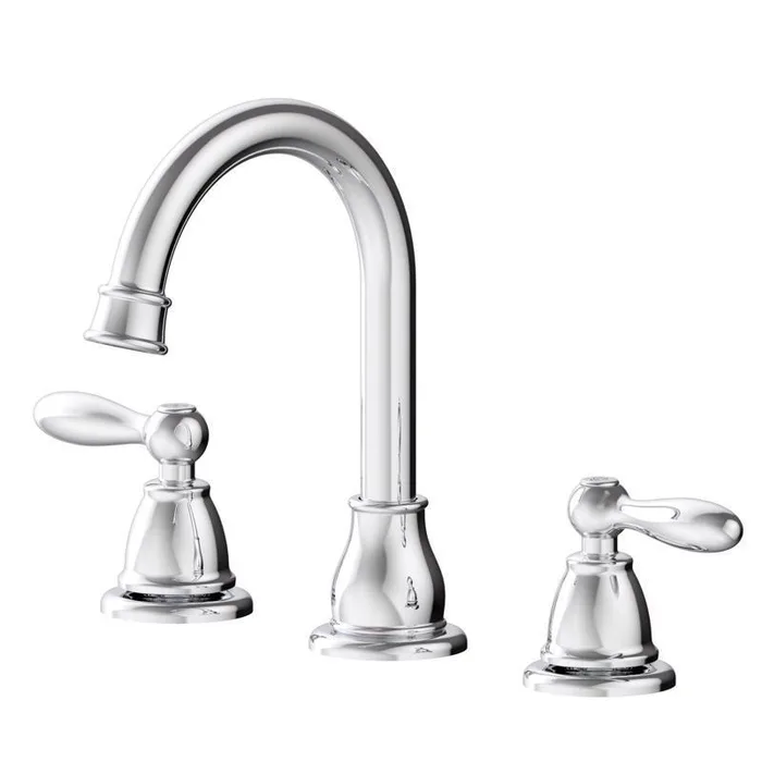 Oakbrook Collection Jennifer Chrome Traditional Widespread Bathroom Sink Faucet 8 in.