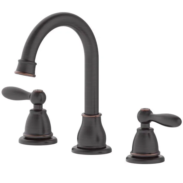 Oakbrook Collection Jennifer Oil Rubbed Bronze Traditional Widespread Bathroom Sink Faucet 8 in.