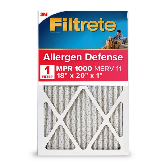 Filtrete Allergen Defense 18 in. W X 20 in. H X 1 in. Polypropylene 11 MERV Pleated Air Filter 1 pk (Pack of 4)