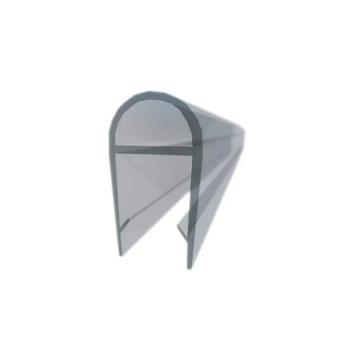The Water Stopper 72 in. H X 2 in. W Clear Shower Door Sweep (Pack of 5)
