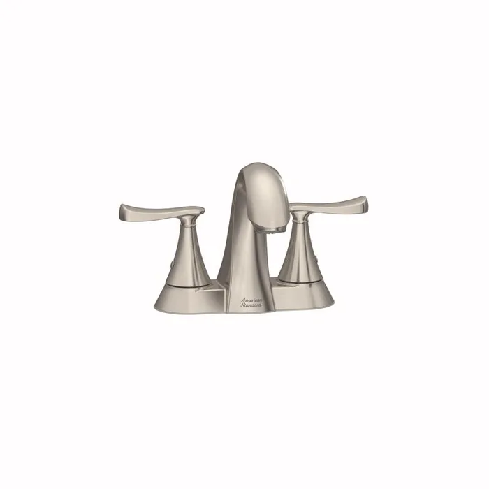 American Standard Chatfield Brushed Nickel Transitional Two-Handle Bathroom Sink Faucet 4 in.