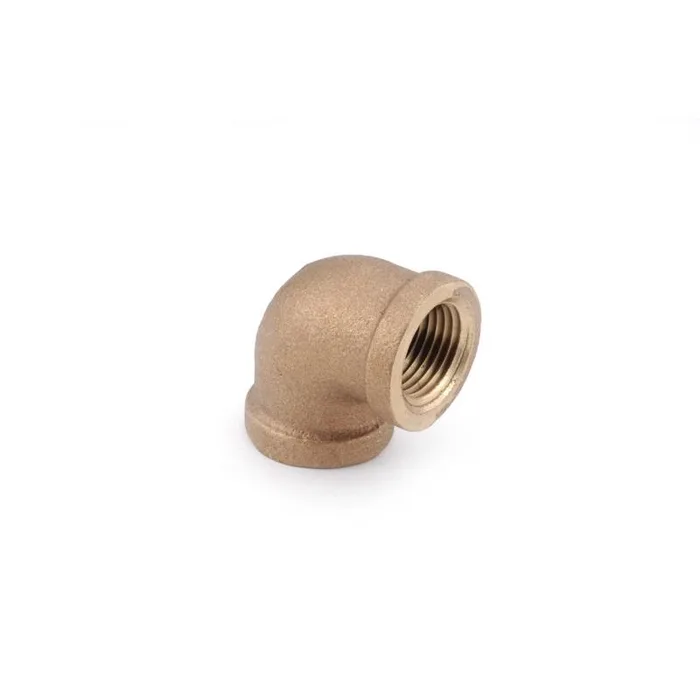 Anderson Metals 3/8 in. FPT in. X 3/8 in. D FPT Red Brass 90 Degree Elbow