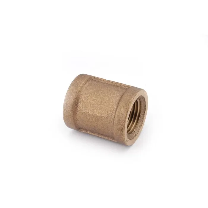 Anderson Metals 1/4 in. FPT in. X 1/4 in. D FPT Red Brass Coupling