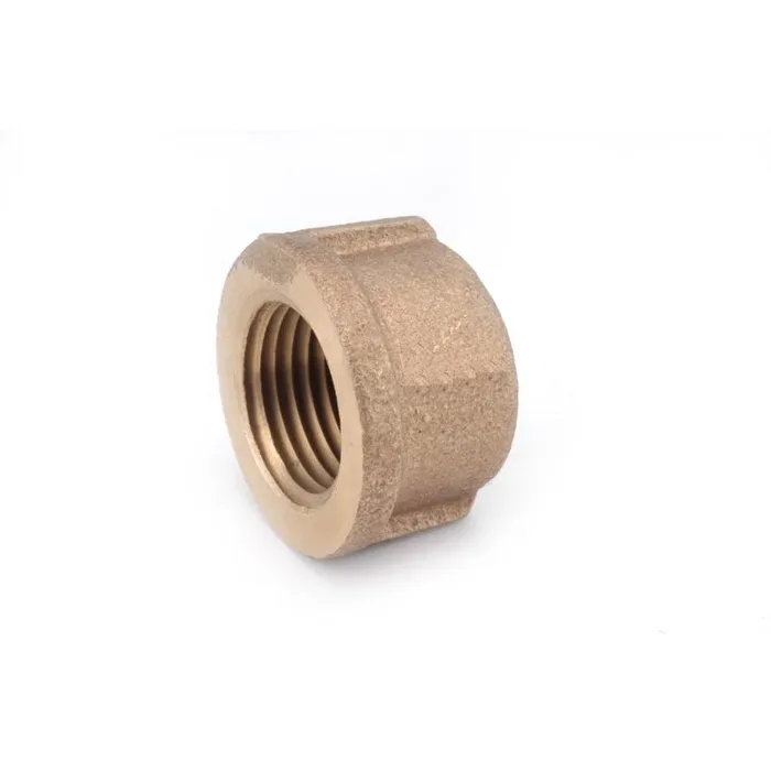 Anderson Metals 1/4 in. FPT in. Red Brass Cap