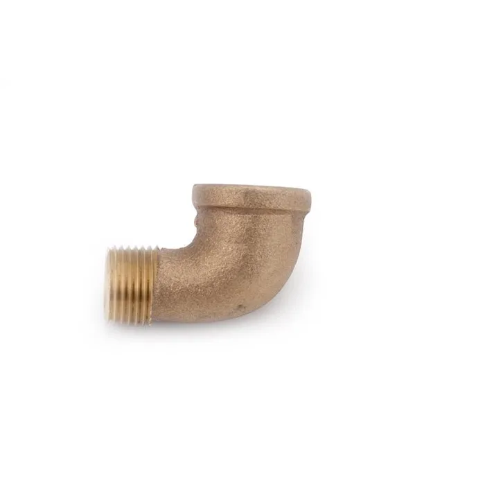 Anderson Metals 1 in. FPT in. X 1 in. D MPT Red Brass 90 Degree Street Elbow