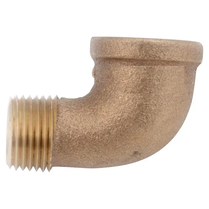 Anderson Metals 3/4 in. FIP in. X 3/4 in. D MIP Red Brass 90 Degree Street Elbow
