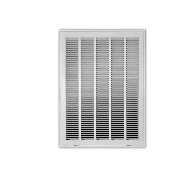 RectorSeal Tru Aire 25 in. H X 20 in. W 1-Way Powder Coat White Steel Return Air Filter Grille