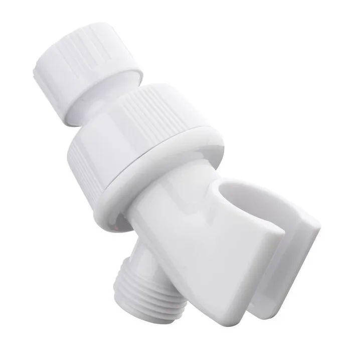 Oakbrook Collection White Plastic Shower Arm Mount