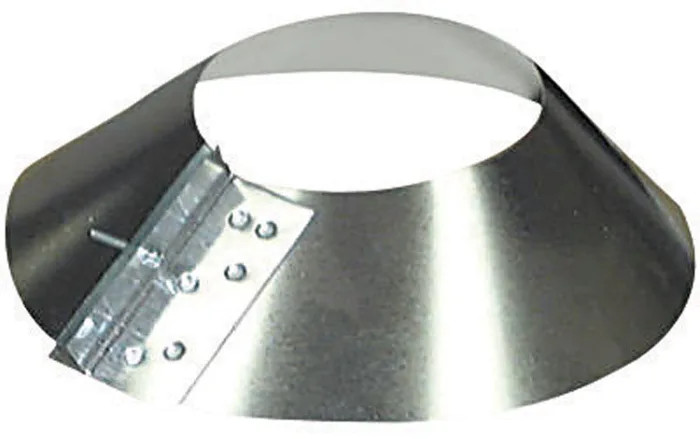 Imperial 5 in. D 26 Ga. Galvanized Steel Storm Collar (Pack of 6)