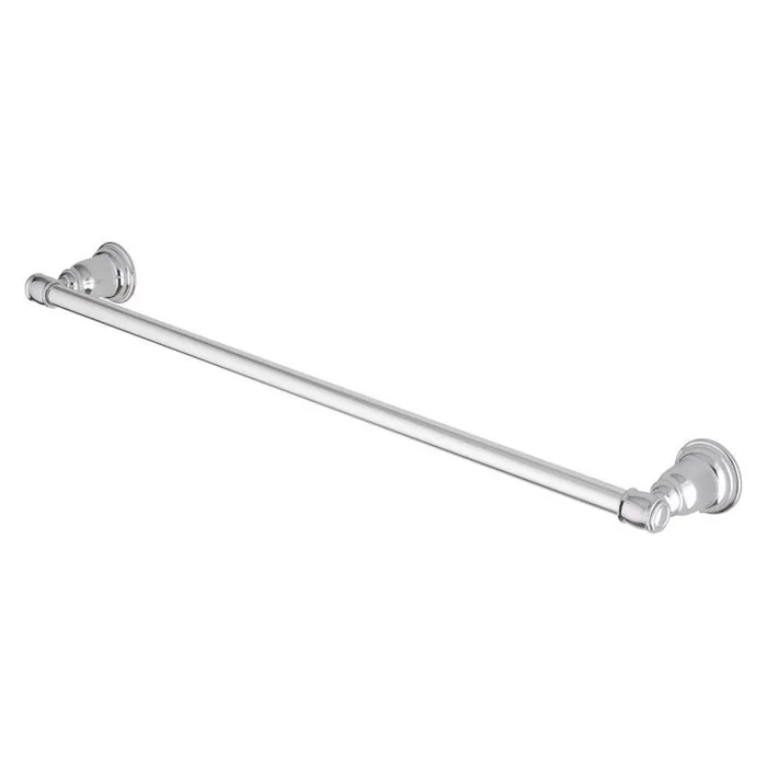 OakBrook Collection Chrome Towel Bar 24 in. L Die Cast Zinc