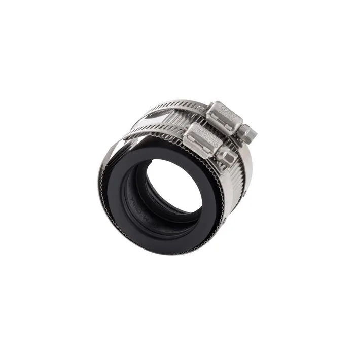 Proline BK Products 2 in. Hub Sizes X 1-1/2 in. D Hub Sizes Neoprene/Stainless Steel No Hub Coupling