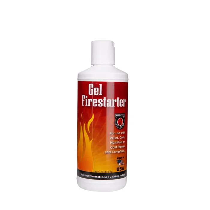 MEECO'S RED DEVIL Gelled Alcohol Fire Starter 10 min 8 oz (Pack of 6)