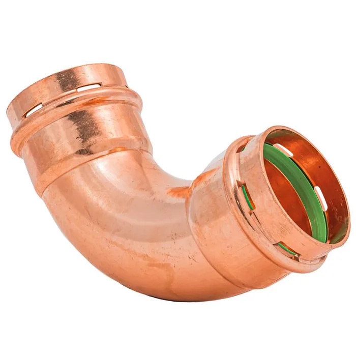 QuickFitting 2 in. Press in. Press in. Copper 90 Degree Elbow