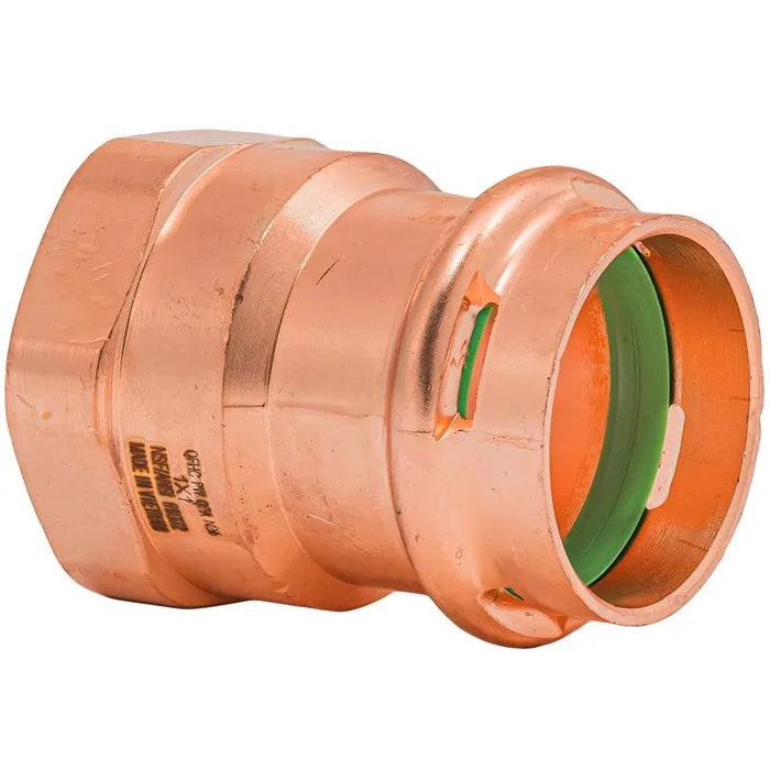 QuickFitting 1 in. Press in. FNPT in. Copper Adapter