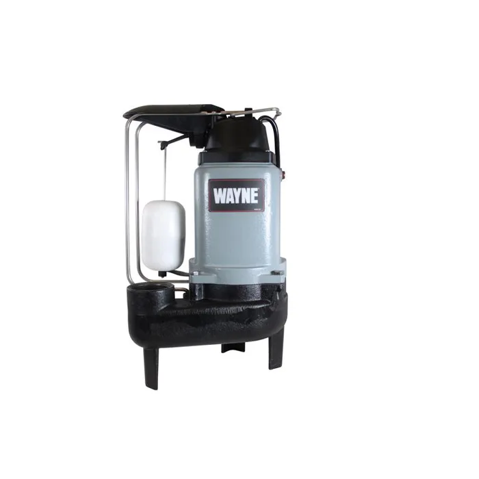 Wayne 1/2 HP 9000 gph Cast Iron Vertical Float Switch Sewage Pump