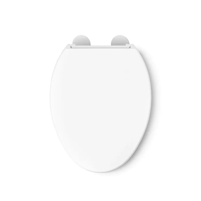 Kohler Hyten Slow Close Elongated White Plastic Toilet Seat
