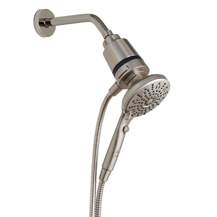Danco Seventy Brushed Nickel ABS 5 settings Handheld Showerhead 1.8 gpm