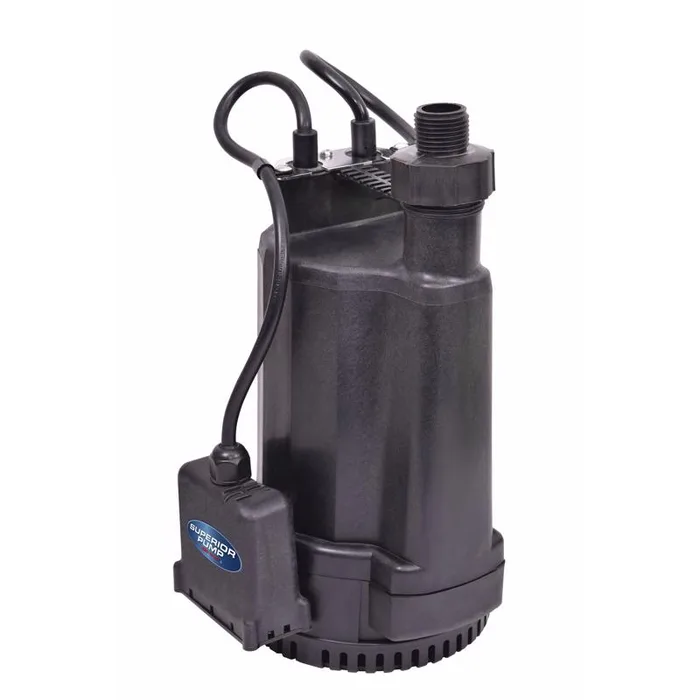 Superior Pump 2760 gph Thermoplastic Automatic Utility Pump