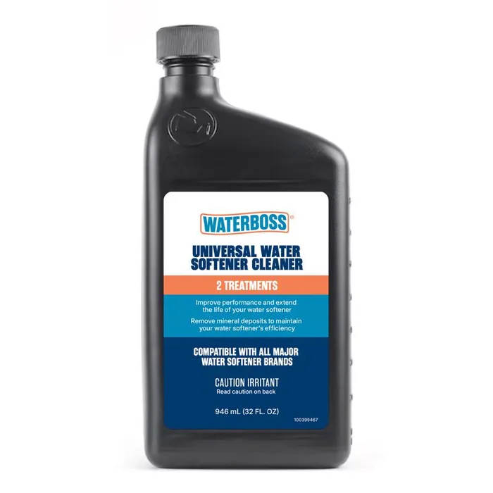 WaterBoss Water Softener Cleaner Liquid 32 oz