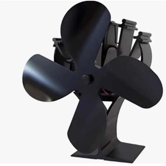 Comfortbilt Steel Heat Powered Wood Stove Fan