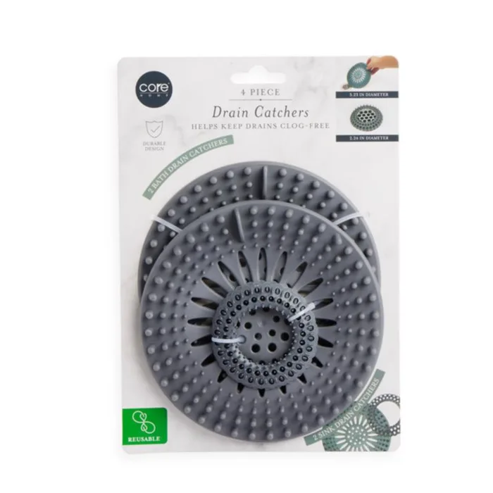 Core Home Rubber Bathroom Sink Drain Protector