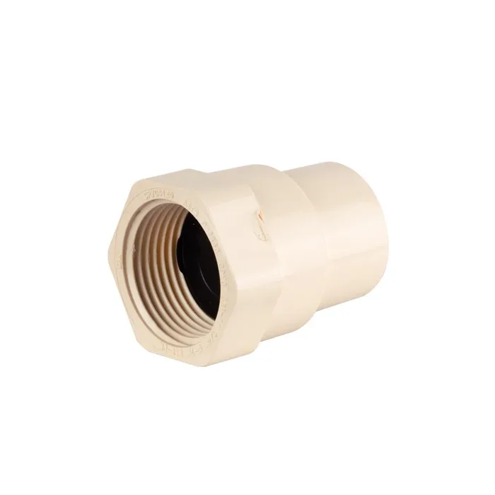 PlumbCraft Schedule 40 3/4 in. FPT each X 3/4 in. D Solvent Weld each CPVC Female Adapter