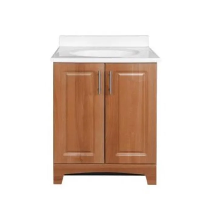Royal Cabinets Single Oak Amati Bathroom Vanity 24 in. W X 17 in. D X 33.5 in. H