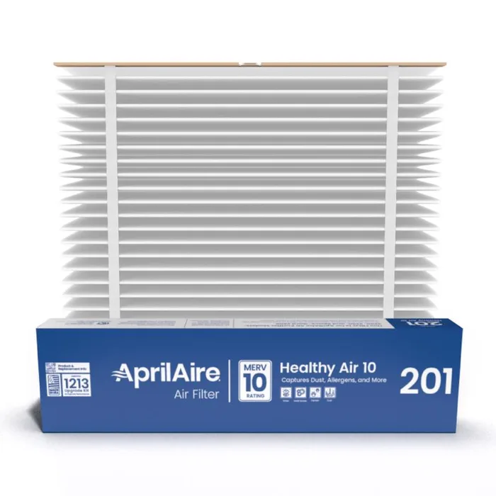 AprilAire 20 in. W X 25 in. H X 6 in. Pleated 10 MERV Pleated Air Filter 1 pk