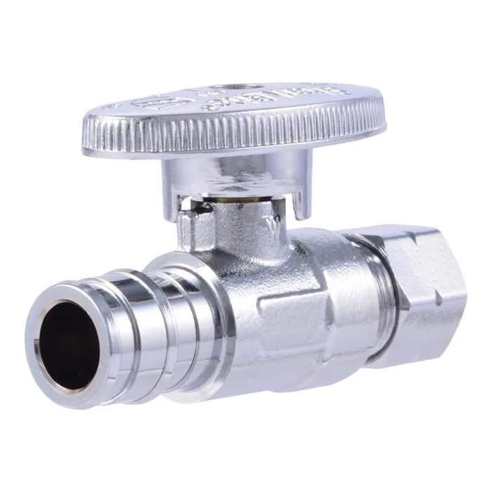 SharkBite Expansion PEX 1/2 in. Expansion PEX each X 3/8 in. D Compression each Brass Straight Stop