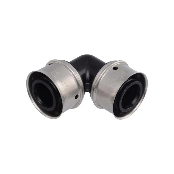 SharkBite PEX Press 3/4 in. Press each X 3/4 in. D Press Poly 90 Degree Elbow