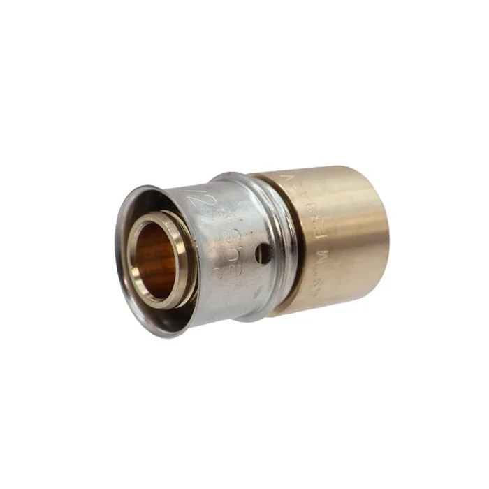 SharkBite PEX Press 1/2 in. Press each X 1/2 in. D Female Sweat each Brass Female Sweat Adapter