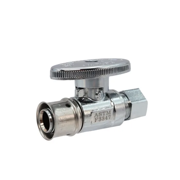 SharkBite PEX Press 1/2 in. X 3/8 in. C x C Brass Drain Valve