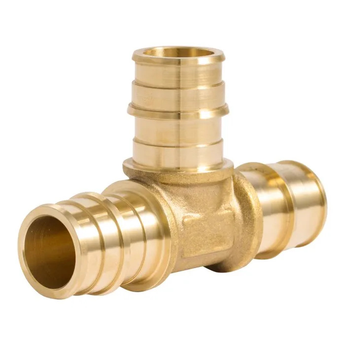 SharkBite PEX-A 3/4 in. Expansion PEX each X 3/4 in. D Expansoin PEX each Brass Tee