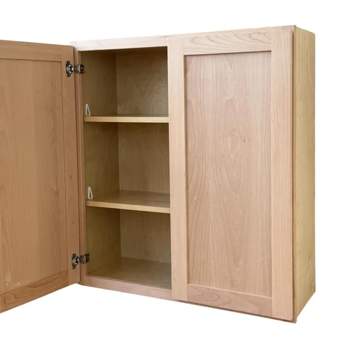 Royal Cabinets 30 in. H X 36 in. W X 12 in. D Natural Wall Cabinet