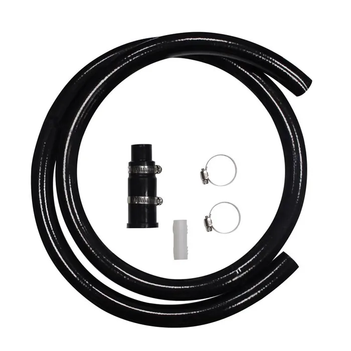 Plumb Pak 1-1/2 or 1-1/4 in. D Matte Rubber Drain Tube