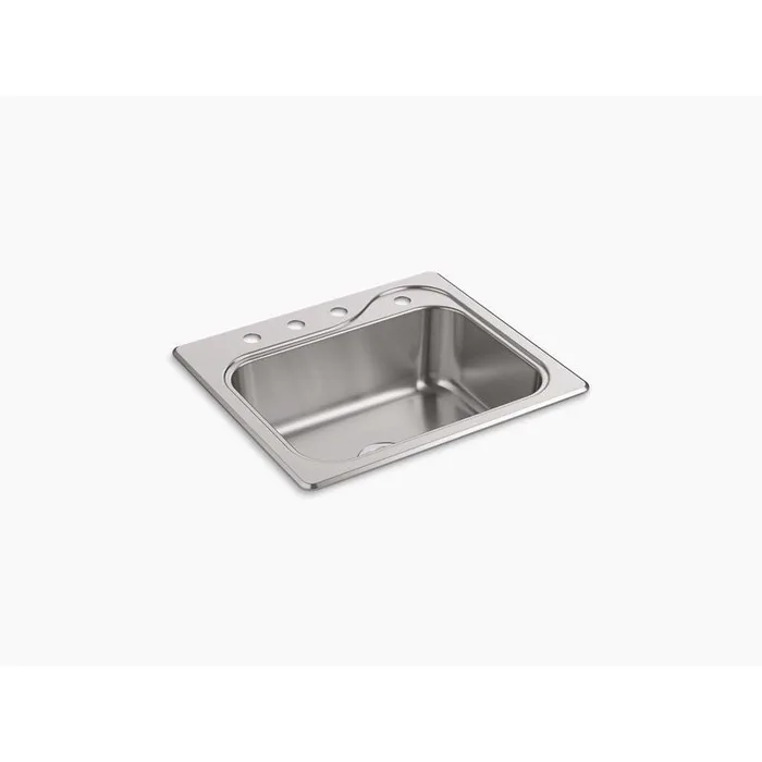 Sterling Southhaven Stainless Steel Top Mount Single Bowl Kitchen Sink