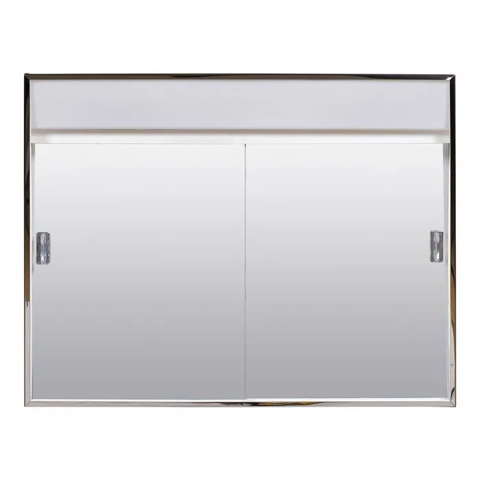 Zenna Home 18.25 in. H X 23.5 in. W X 5-1/2 in. D Rectangle Medicine Cabinet/Mirror