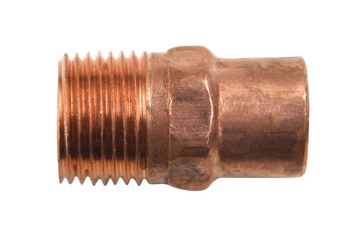 NIBCO 3/4 in. Copper X 3/4 in. D MPT Copper Street Adapter 1 pk